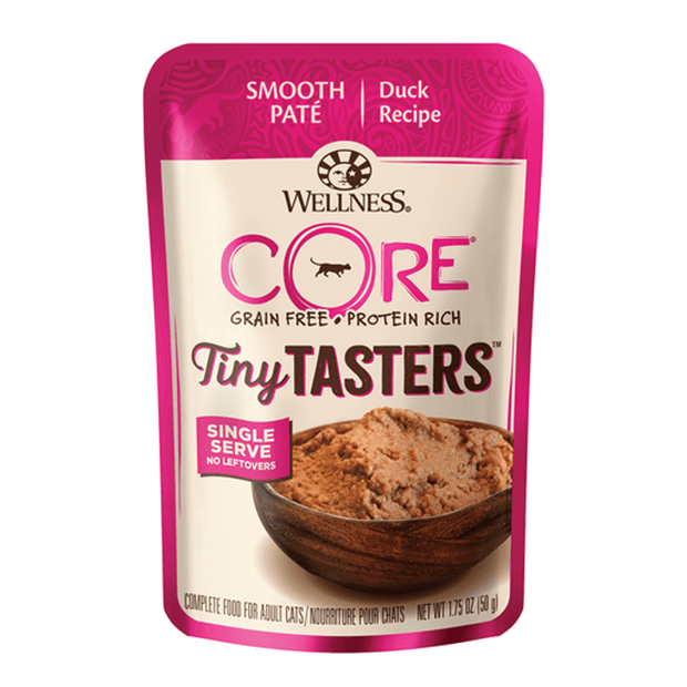 Wellness CORE Tiny Tasters Smooth Pate Duck Wet Cat Food 50g