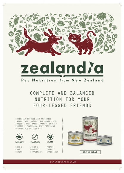 ZEALANDIA Wallaby Pate Wet Cat Food 185G - ADS Pet Store