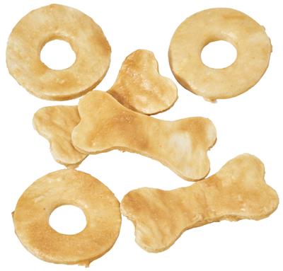 NOTHIN' TO HIDE Dog Treats Rings & Bones Chicken 12 Pack - ADS Pet Store