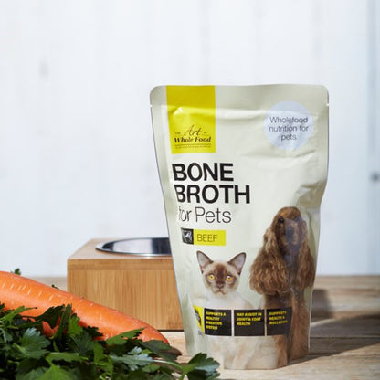 The Art of Whole Food Beef Bone Broth for Pets 500ml