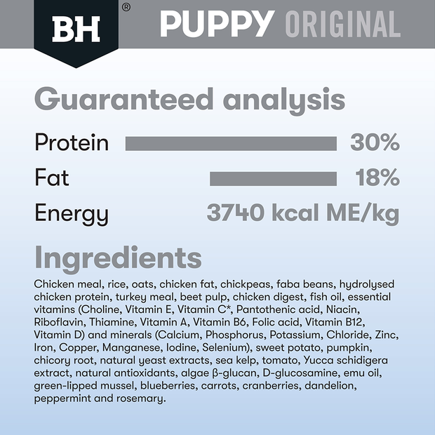 Black Hawk Original Medium Puppy Dry Dog Food Chicken & Rice