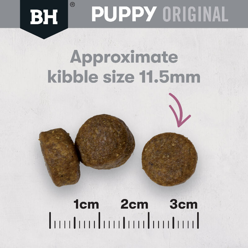 BLACK HAWK Original large Breed Puppy Dry Dog Food Lamb & Rice kibble size