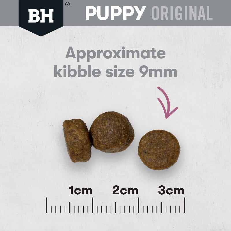 BLACK HAWK Original medium Breed Puppy Dry Dog Food Lamb & Rice kibble size