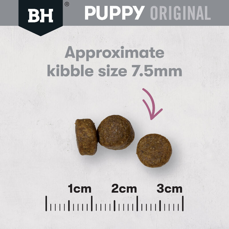 BLACK HAWK Original Small Breed Puppy Dry Dog Food Lamb & Rice kibble size