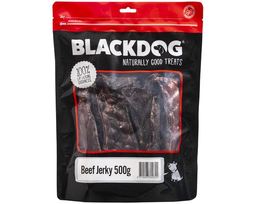 BLACKDOG Dog Treats Beef Jerky 500G