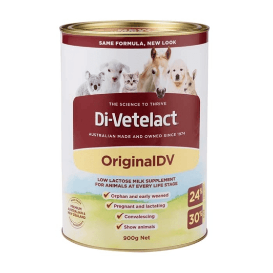 Di-Vetelact Low Lactose Animal Milk Replacer Supplement 900G - ADS Pet Store