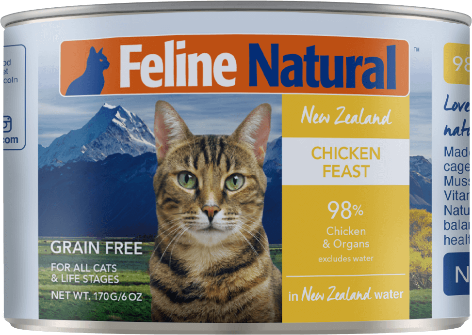 Feline Natural Chicken Feast wet cat food 170G