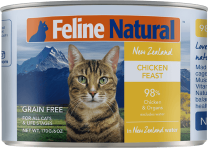 Feline Natural Chicken Feast wet cat food 170G