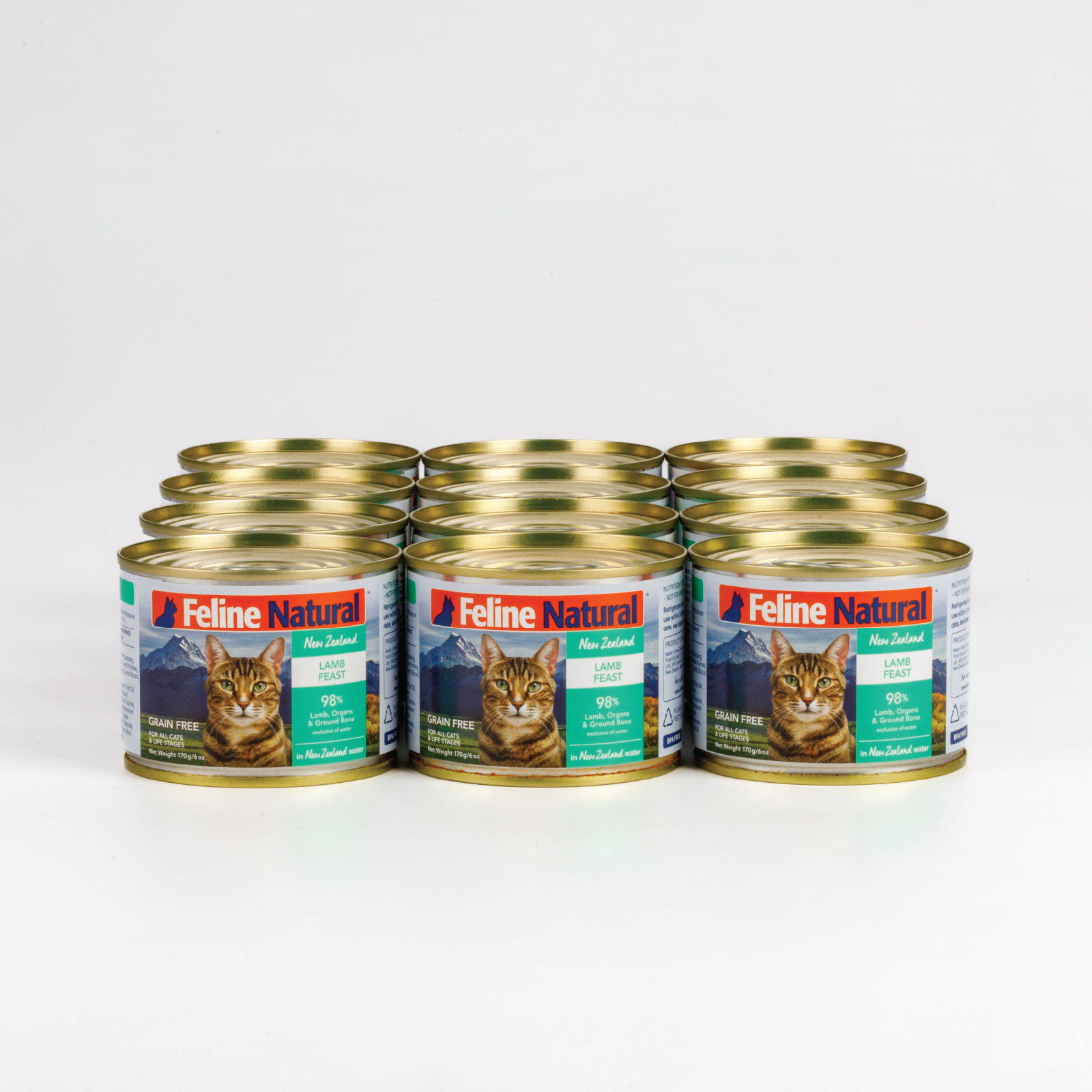 Feline Natural Lamb Feast Canned Cat Food 170G x 12 - ADS Pet Store