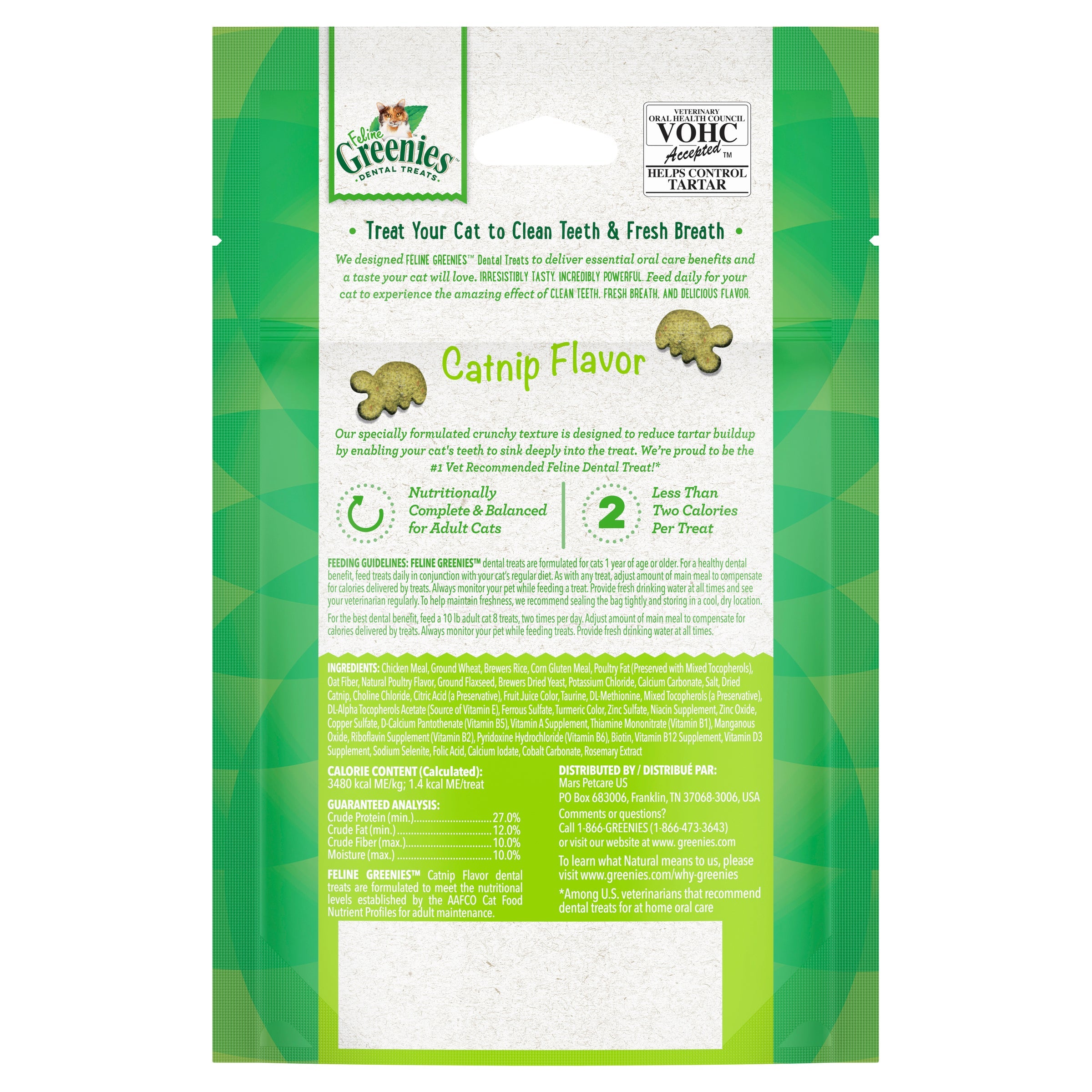 Greenies Cat Dental Treats Catnip Flavour 277G - ADS Pet Store