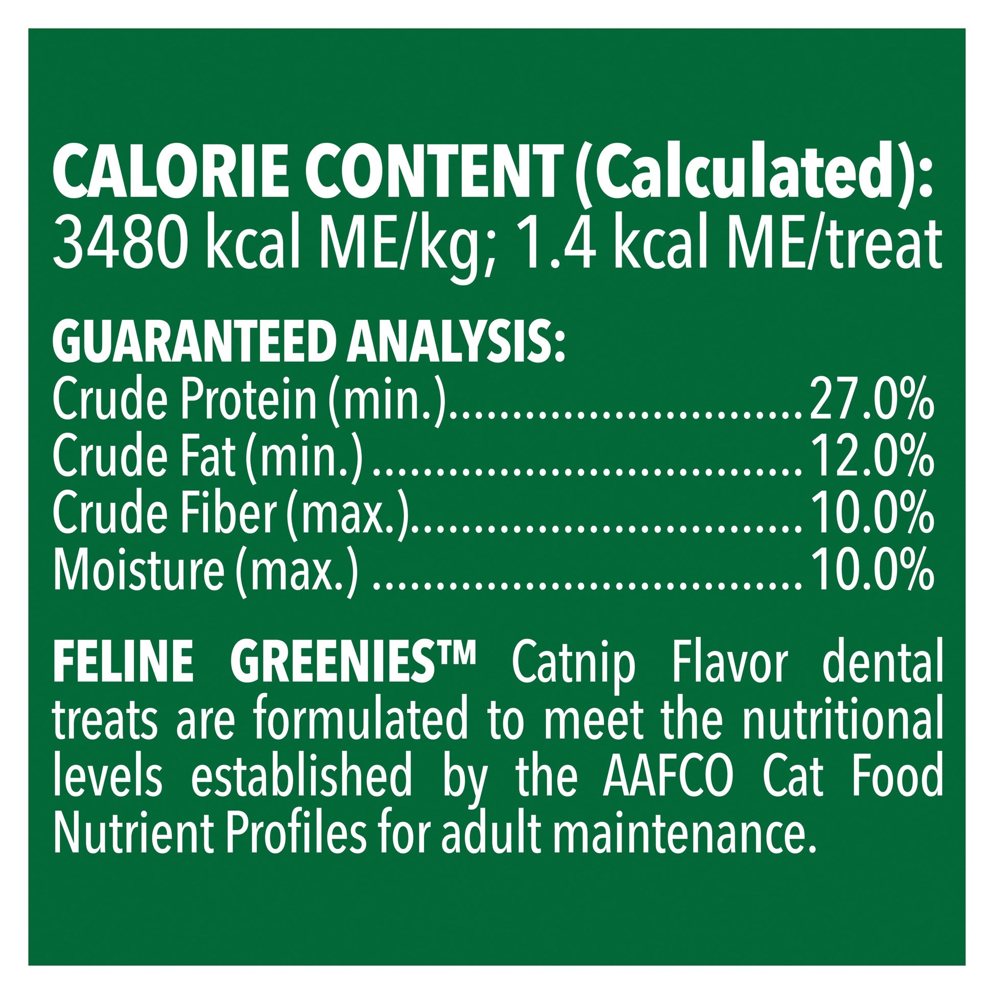 Greenies Cat Dental Treats Catnip Flavour 277G - ADS Pet Store