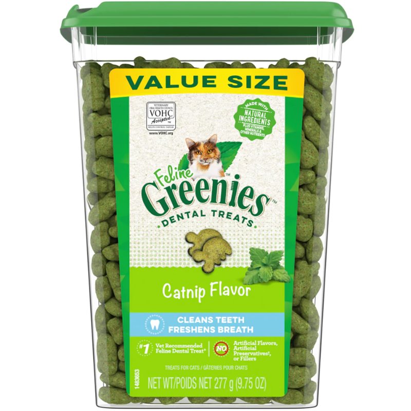 Greenies Cat Dental Treats Catnip Flavour 277G - ADS Pet Store