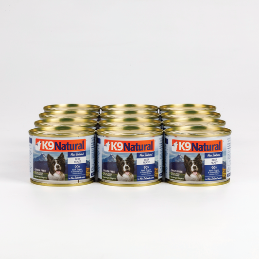 K9 Natural Dog Beef Canned 170G x 12