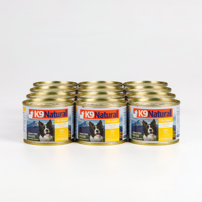 K9 Natural Dog Chicken Feast Canned 170Gx12