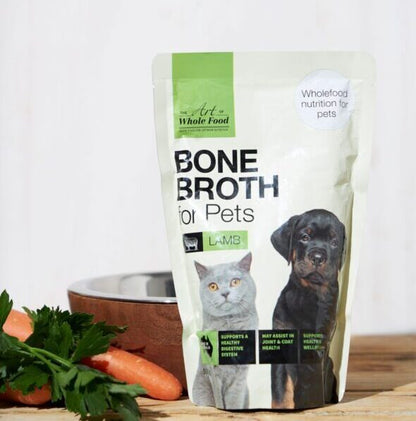The Art of Whole Food Bone Broth for Dogs & Cats Lamb 500ml - ADS Pet Store
