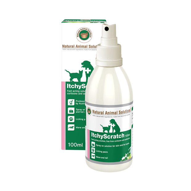 Natural Animal Solutions Itchy Scratch 100ml - ADS Pet Store