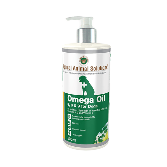 Natural Animal Solutions Dog Omega Oil 500ml - ADS Pet Store