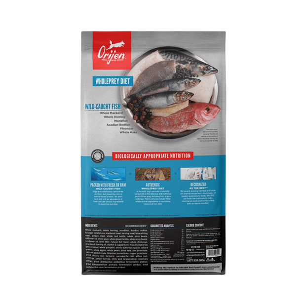 Orijen Biologically Appropriate Six Fish Dry Dog Food 11.3KG - ADS Pet Store