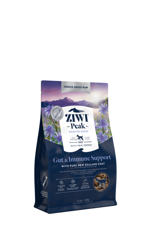 Ziwi Peak Freeze-Dried Dog Raw Functional Booster - Gut & Immunity Goat 320G